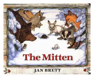 Mitten: A Ukrainian Folktale Board Book English by Jan Brett - 35342