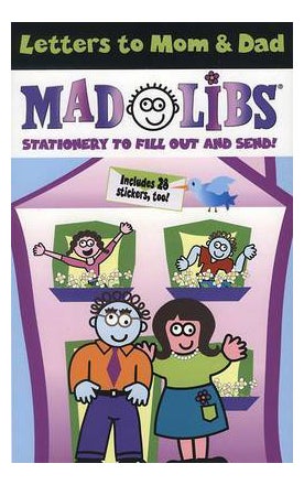 Letters To Mom & Dad Mad Libs printed_book_paperback english