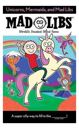 Unicorns, Mermaidsnd Mad Libs Board Book English by Billy Merrell - 42668
