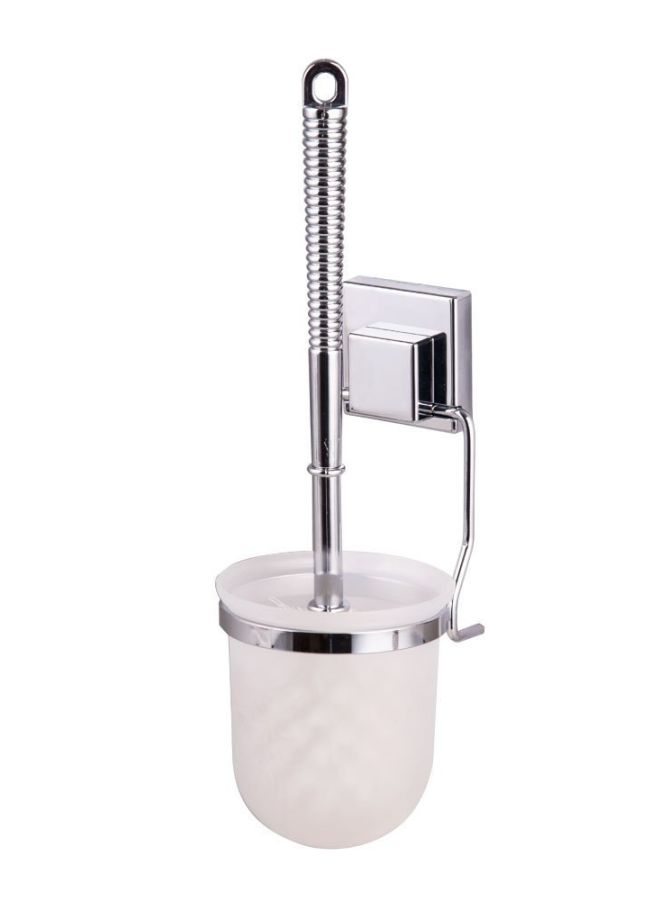 SMARTLOC - Toilet Brush With Holder Silver - Image 1