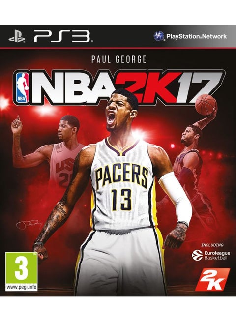 لعبة NBA 2K17 (إصدار عالمي) - رياضات - بلاي ستيشن 3 (PS3)