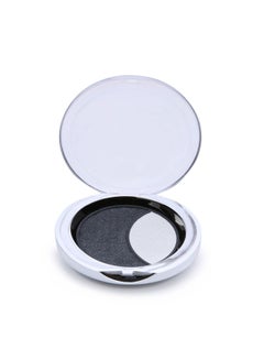 33 Midnight Black Satin White