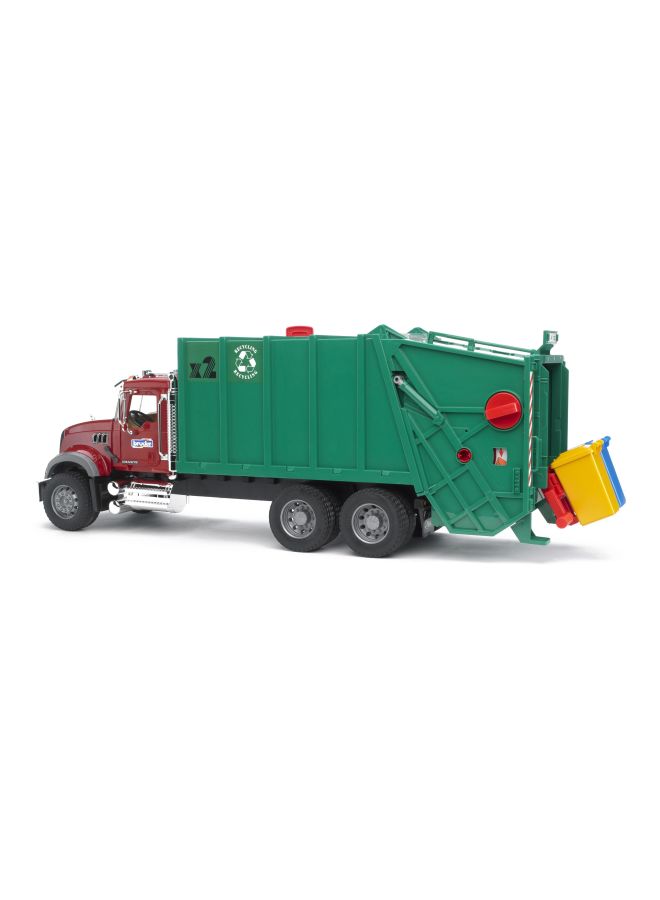 Bruder MACK Granite Garbage Truck Multicolour 69.7x18.5x26.5cm