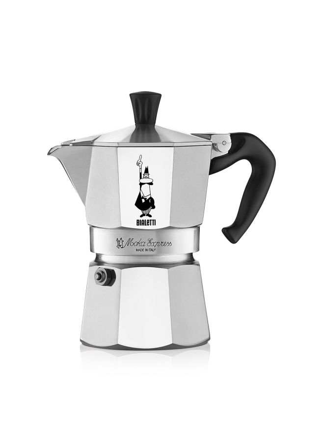 BIALeTTI - Moka Express Espresso Maker 1 Cup Silver 60ml - Image 1