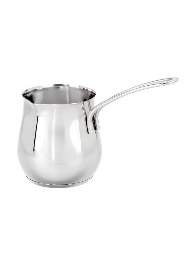 كوشنبروفي إناء صنع القهوة التركية ماركة Cilio فضي 750ملليلتر