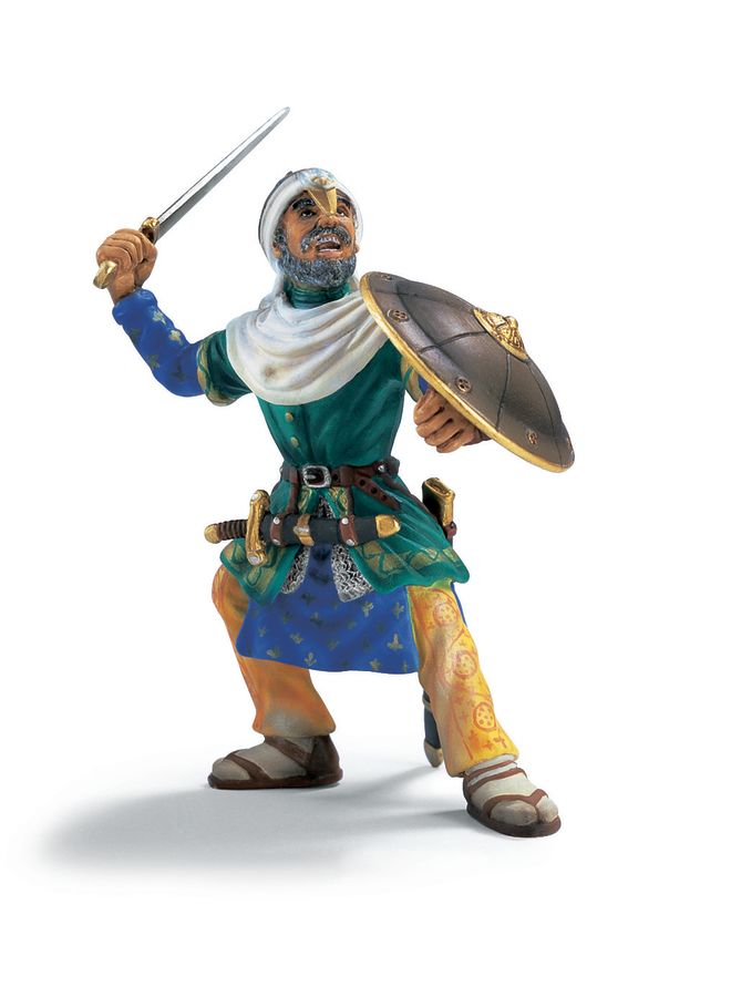Schleich Foot Soldier With Scimitar Figurine