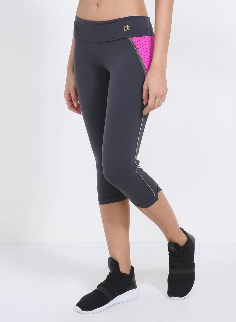 ACTIVEFIT - Ciclos Capri Dark Gray - Image 1