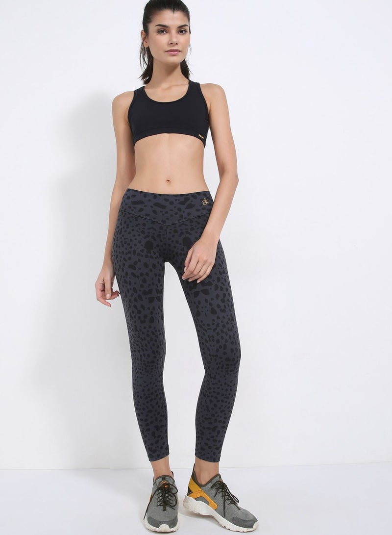 ACTIVEFIT Felpa Leggings Black/Grey  - Image 3