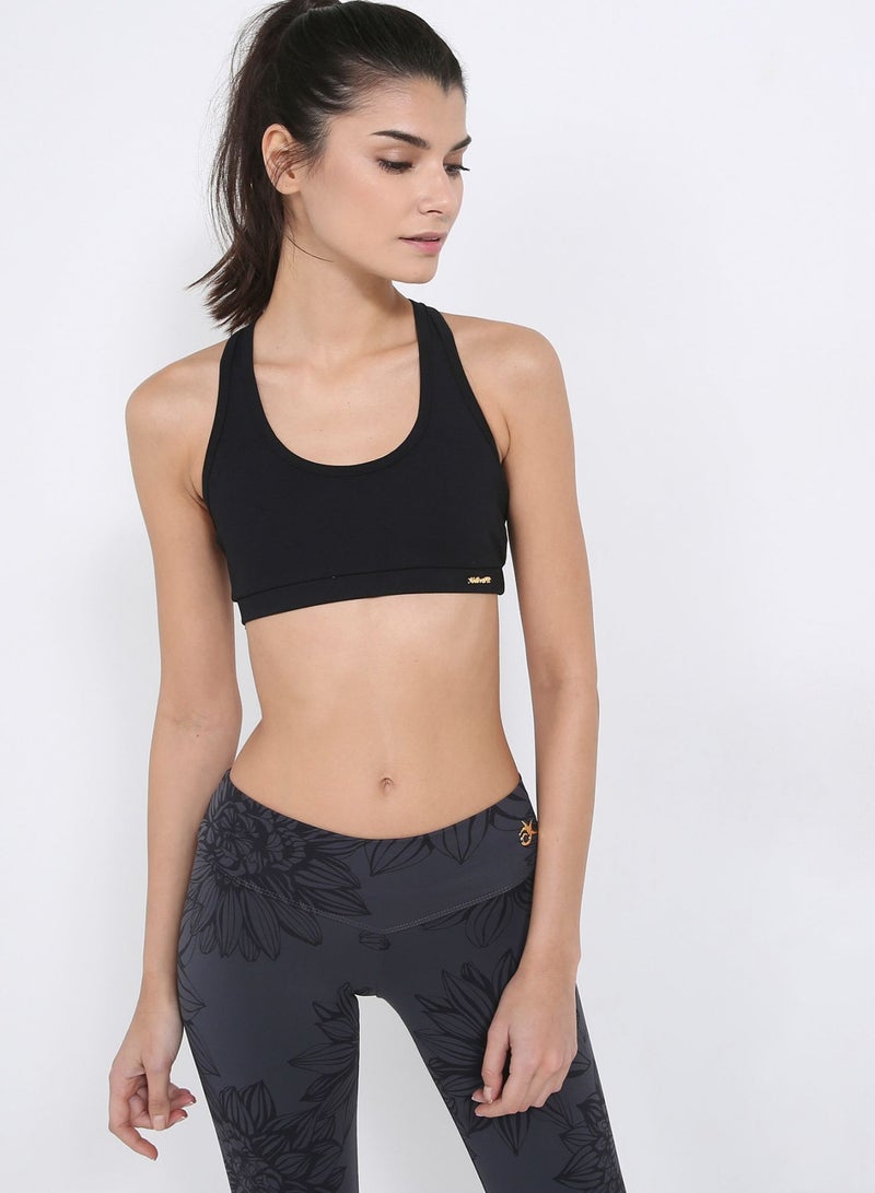 ACTIVEFIT Kiwi T-Shirt Black - Image 1
