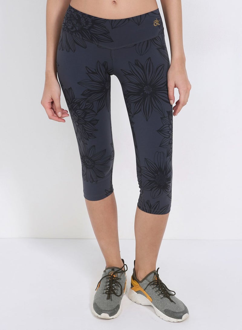 ACTIVEFIT Margarita Capri Black/Grey  - Image 1