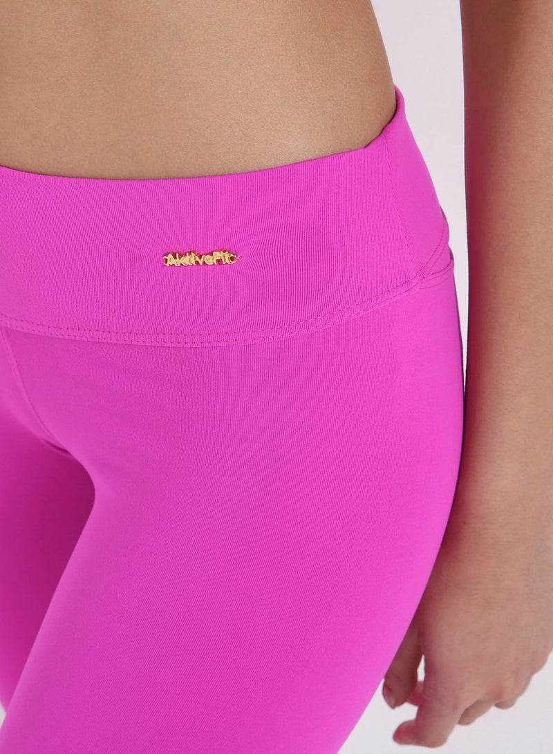 ACTIVEFIT Cerezo Leggings Neon Fuchsia  - Image 4