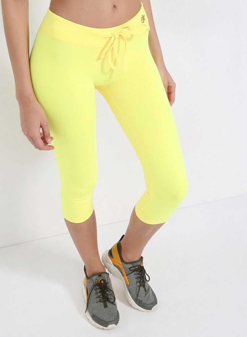 ACTIVEFIT - Sabila Capri Yellow - Image 1