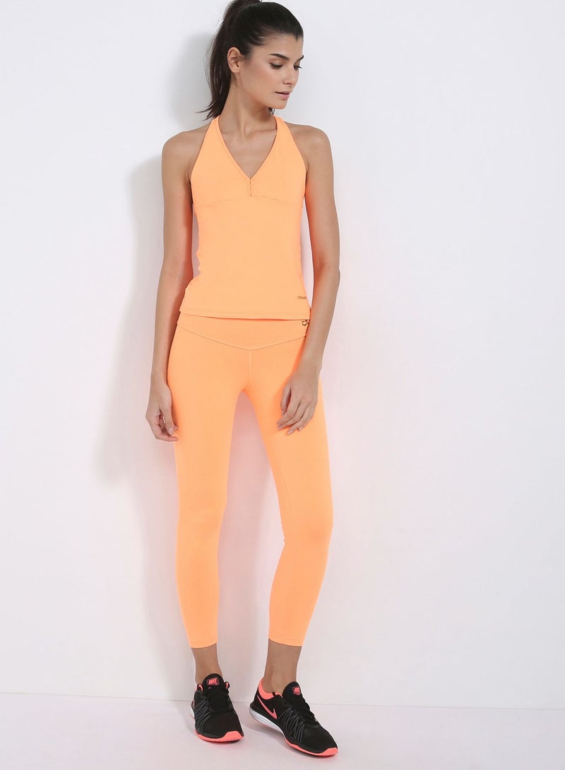 ACTIVEFIT Eucalipto Tank Orange  - Image 3