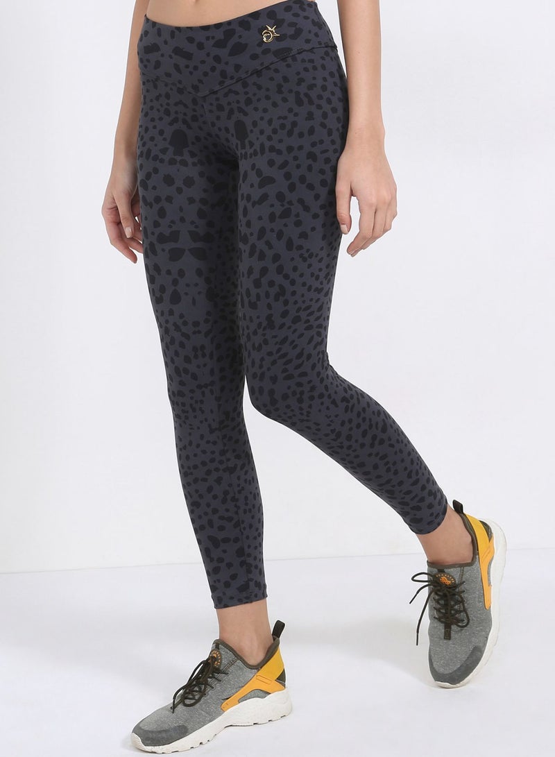 ACTIVEFIT Felpa Leggings Black/Grey  - Image 1