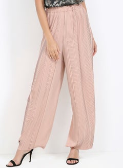 Saige Pleated Trousers Sand Pink