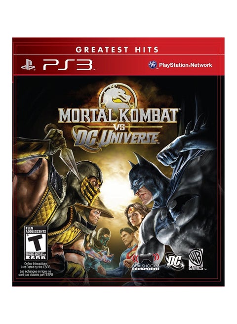 Mortal Kombat VS DC Universe (Intl Version) - fighting - playstation_3_ps3