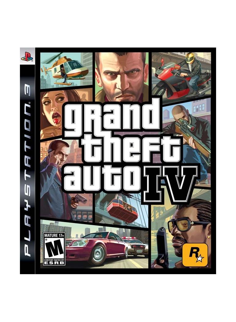 Rockstar Games - Grand Theft Auto IV Action Shooter Game (Intl Version) - Adventure - PlayStation 3 (PS3) - Image 1