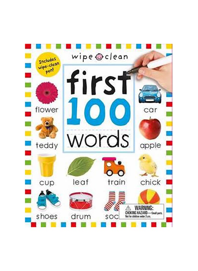 Wipe Clean First 100 Words - Spiral Bound English by Roger Priddy - 3/5/2016