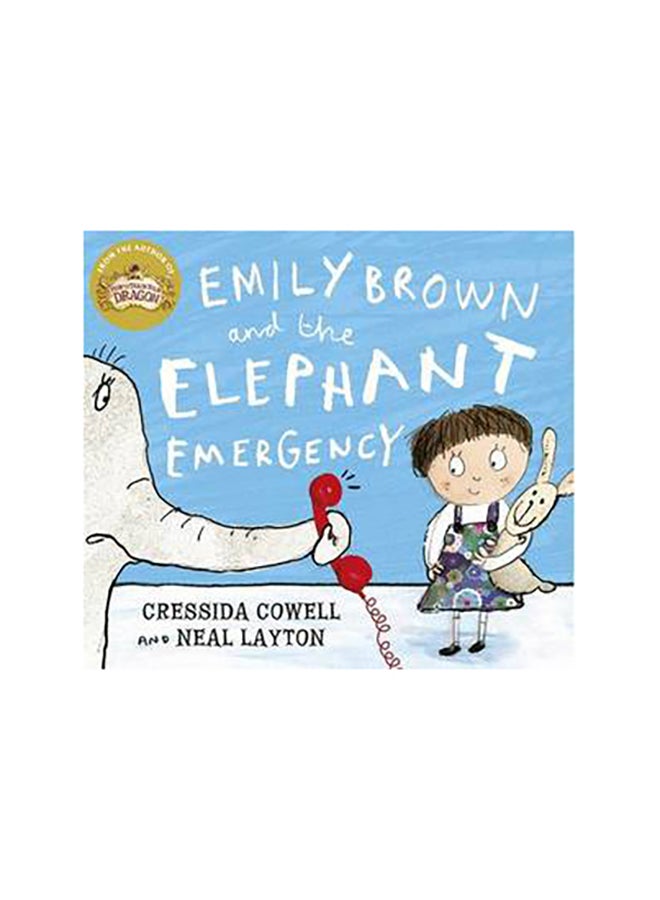 Emily Brown And The Elephant Emergency Paperback English by Cressida Cowell - 42159 
