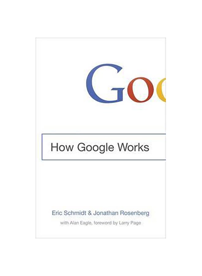null - How Google Works Paperback English by Eric Schmidt - 41907 - Image 1