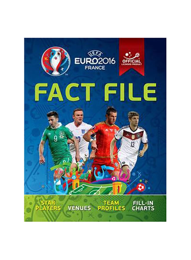 Uefa Euro 2016 France Fact File Hardcover English by Clive Gifford - 42375 
