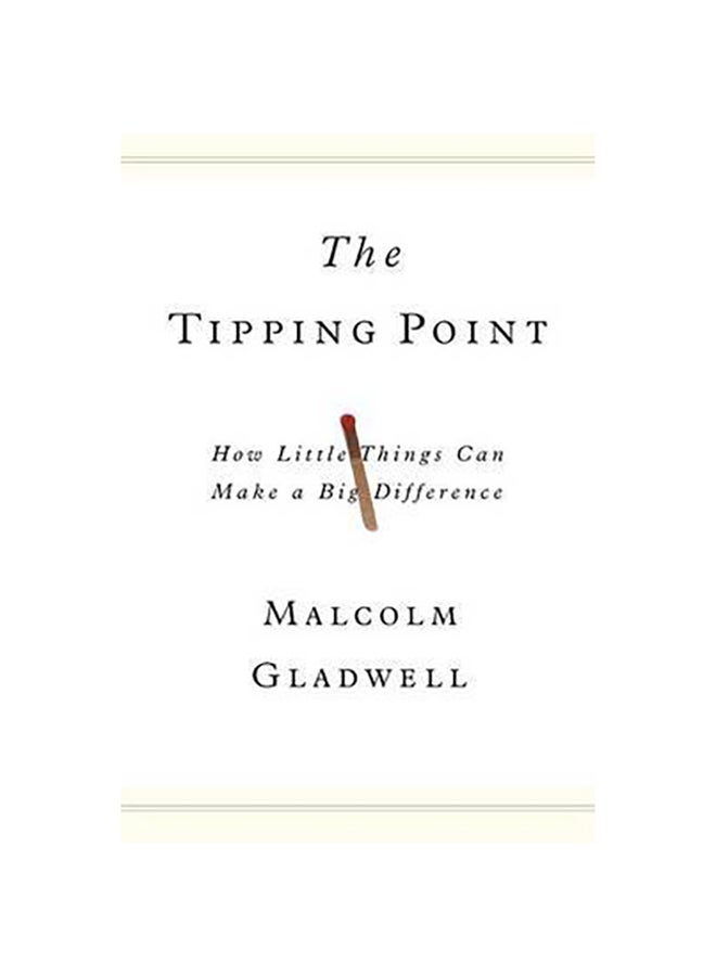 The Tipping Point Hardcover English by Malcolm Gladwell - 36585 