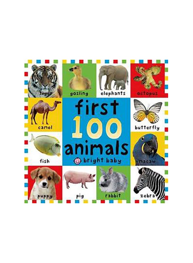 First 100 Animals (فيرست 100 أنيمالز) غلاف صلب الإنجليزية - 38769