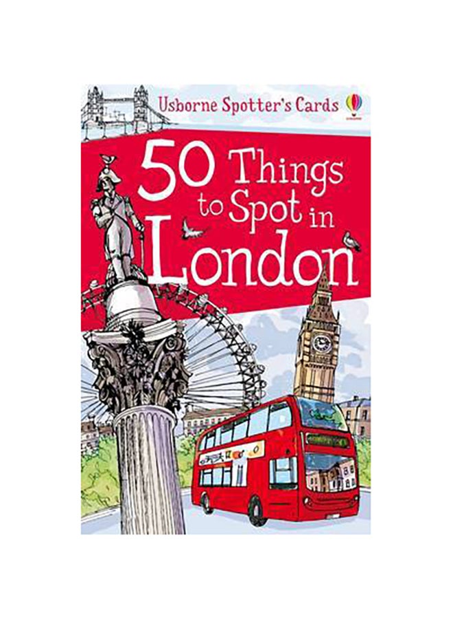 50 Things To Spot In London Cards English by Rob Lloyd Jones 