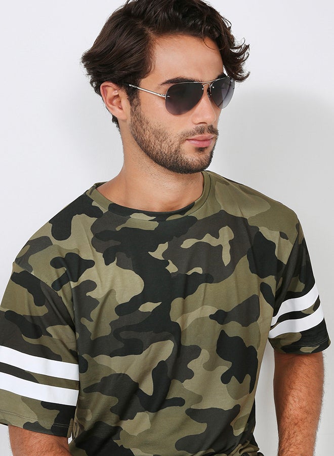 Ray-Ban - Men's Full Rim Aviator Sunglasses - RB3449I RB3449I - Lens Size: 59 mm - Silver - Image 1