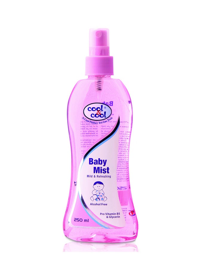 Cool & Cool - Baby Mist Assorted Mild And Refreshing 250Ml - Image 1