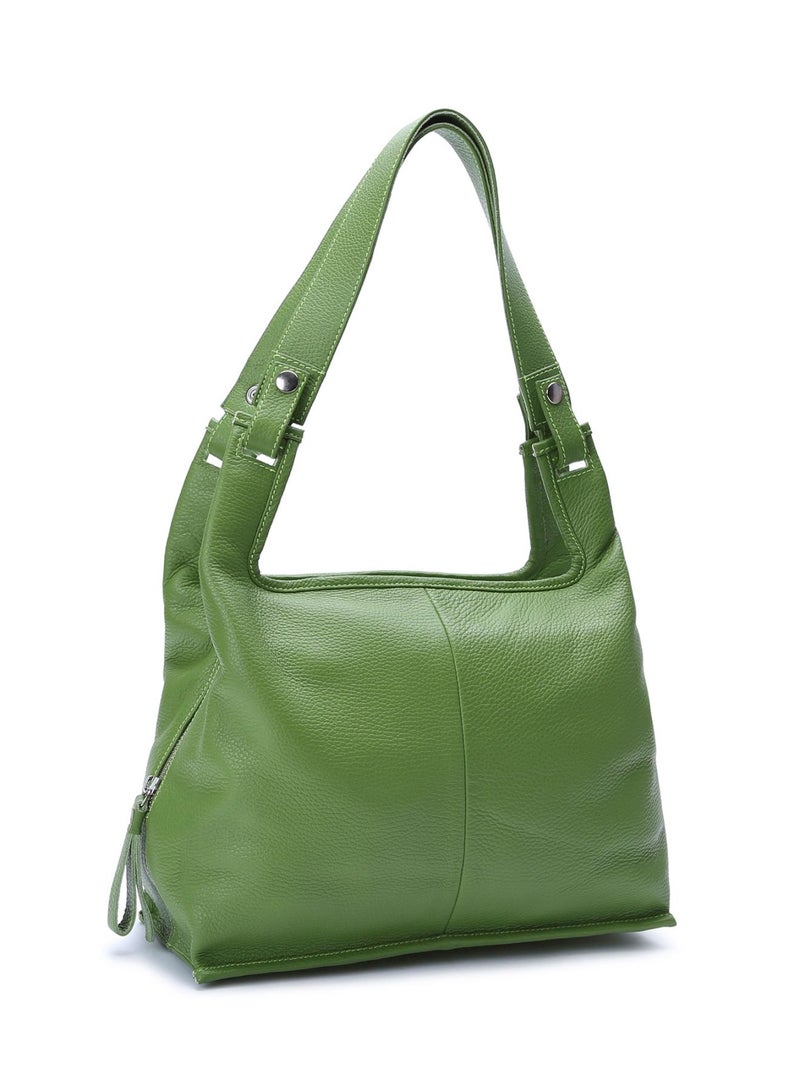 Lumi - Classic Back to Work Hobo Bag Moss - Image 1