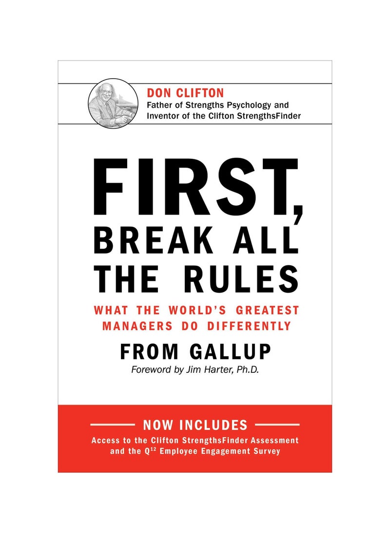 First, Break All the Rules printed_book_hardback english - 03/05/2016