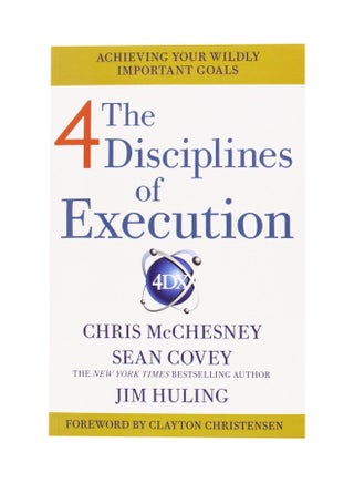 4 Disciplines of Execution - Paperback English by Sean Covey - 01/04/2012 - v1502739887/N10989335A_1