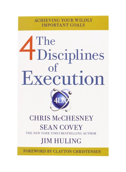 4 Disciplines of Execution - Paperback English by Sean Covey - 01/04/2012