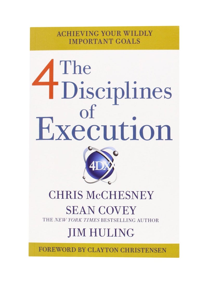 4 Disciplines of Execution - Paperback English by Sean Covey - 01/04/2012