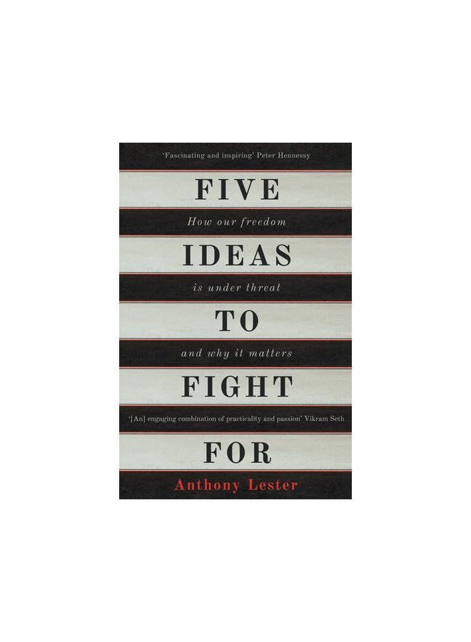 Five Ideas to Fight For - Paperback English by Anthony Lester