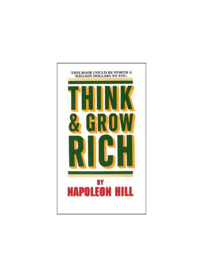 Think And Grow Rich - Paperback English by Napoleon Hill - 01/11/1990 