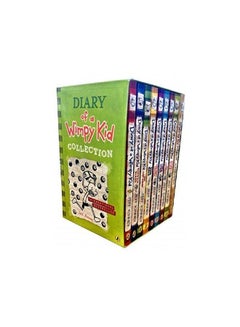Diary of a Wimpy Kid 9 Book Collection Set - Paperback English by Jeff Kinney - 7/6/1905