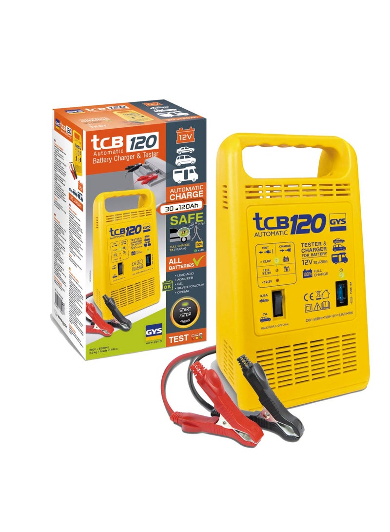 GYS 12V Automatic Battery Charger & Tester 
