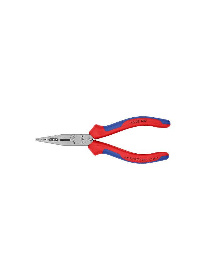 KNIPEX Comfort Grip Electricians Pliers Red/Blue