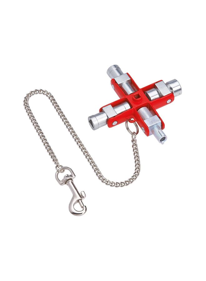KNIPEX Universal Key KPX-001106 Red 9centimeter  - Image 1