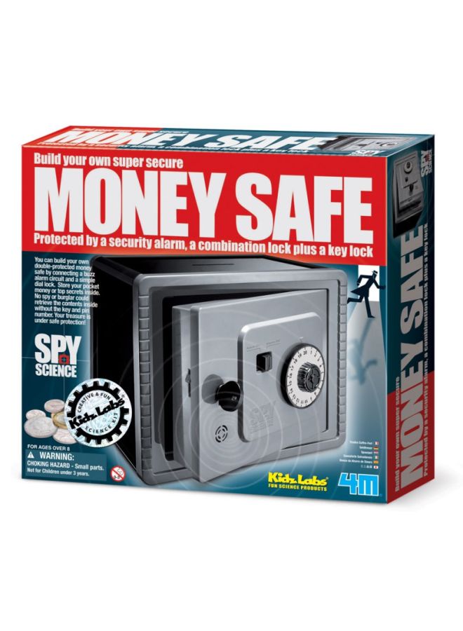 4m Kidz Labs Spy Science Alarmed Safe Money Bank  - Image 2