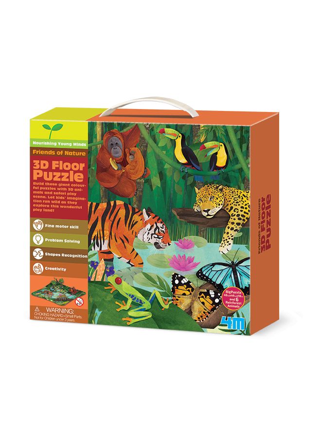 4m 3D Rainforest Floor Puzzle  - Image 2