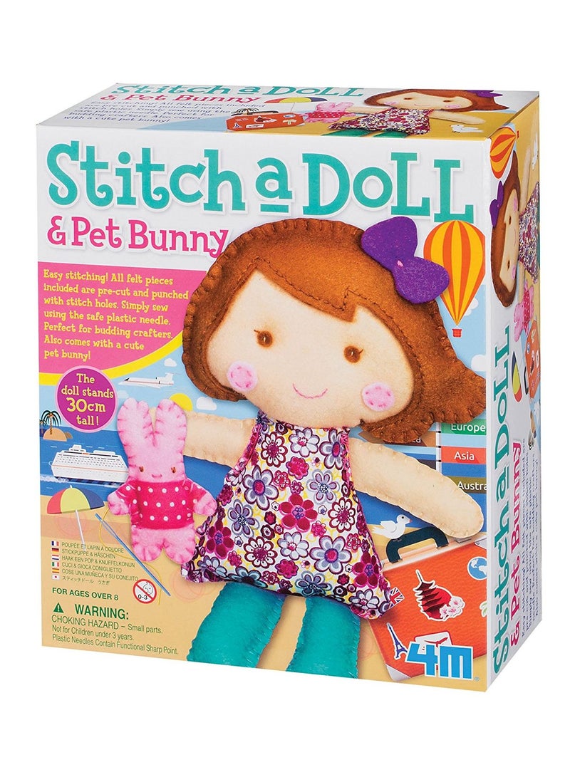 Stitch A Doll And Pet Bunny Set - v1502743010/N11009021A_1