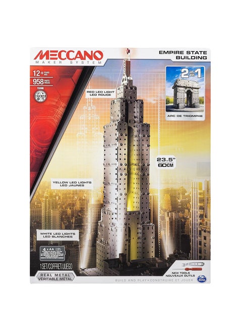 Empire State Building And Arc De Triomphe Kit 5+ Years