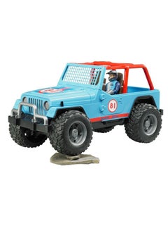 Bruder Jeep Cross Country Racer Vehicle Blue 29.5x15x15cm  - Image 3