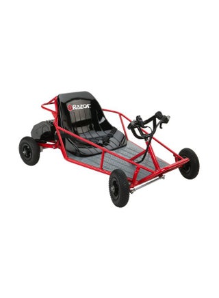 Razor Dune Buggy-Electric Ride-on, Up to 9 mph (14 km/h), Up to 40 Minutes of Continuous Use, BucketSeat with Lap Belt, 8" Pneumatic Tires, 24VRechargeable BatterySystem - v1502745152/N11012854A_1