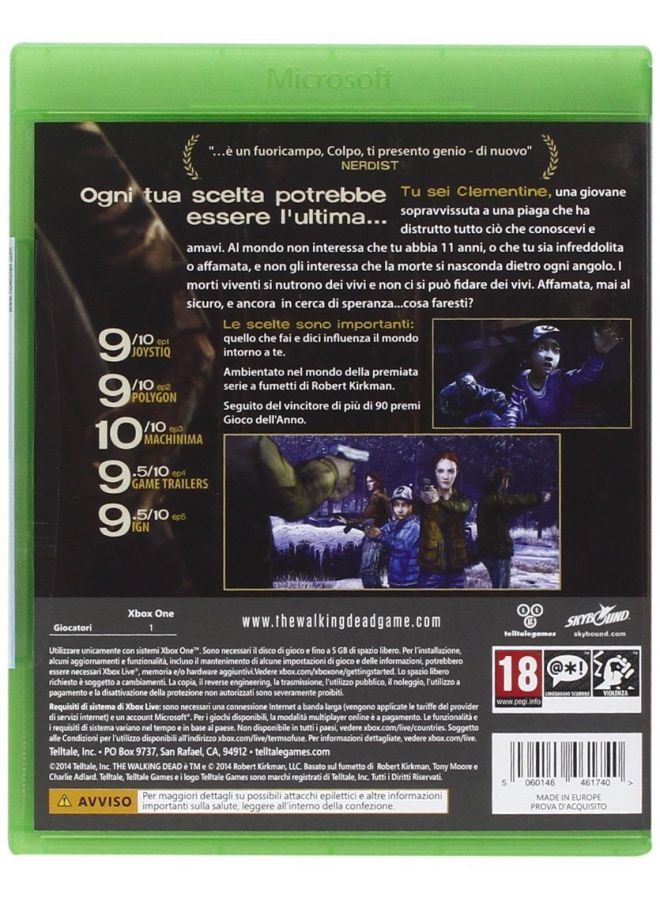 U & I ENTERTAINMENT The Walking Dead: Season 2 (Intl Version) - adventure - xbox_one - Image 2