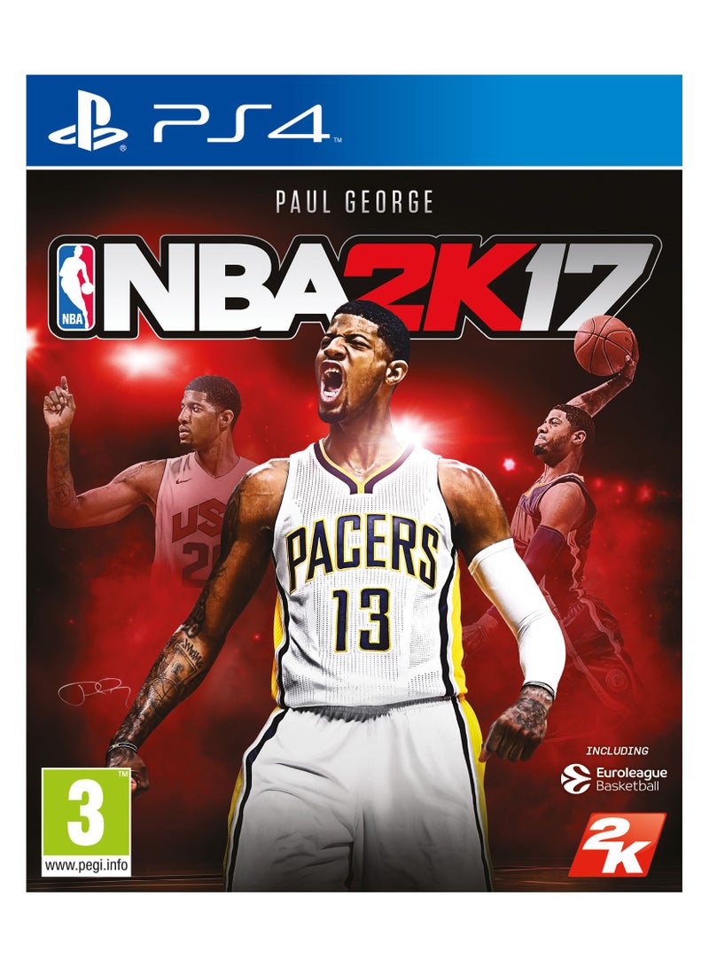 لعبة NBA 2K17 (إصدار عالمي) - رياضات - بلاي ستيشن 4 (PS4) - v1502746113/N11018586A_1