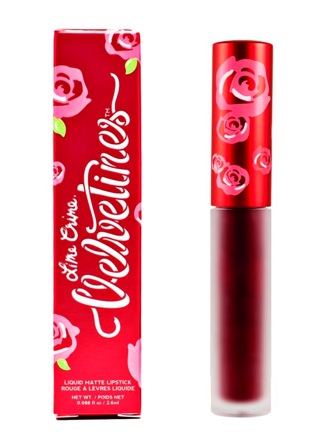 Lime Crime Velvetines Liquid Matte Lipstick Wicked  - Image 1